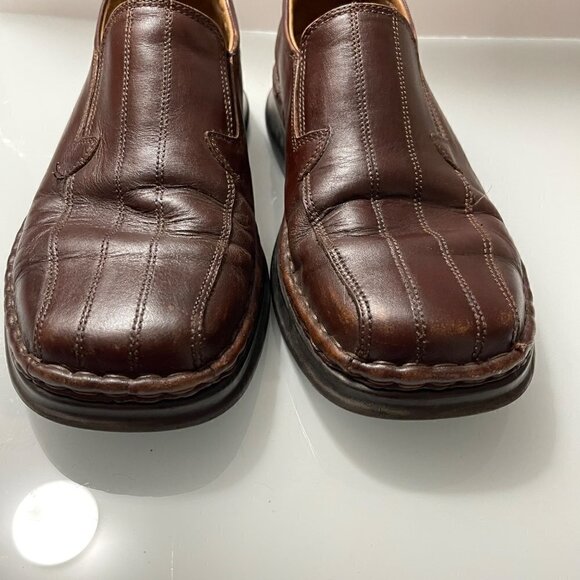 Josef Seibel Men\'s Brown Genuine Leather Slip On Loafer Shoes Size EU 42/US 9 main image 6